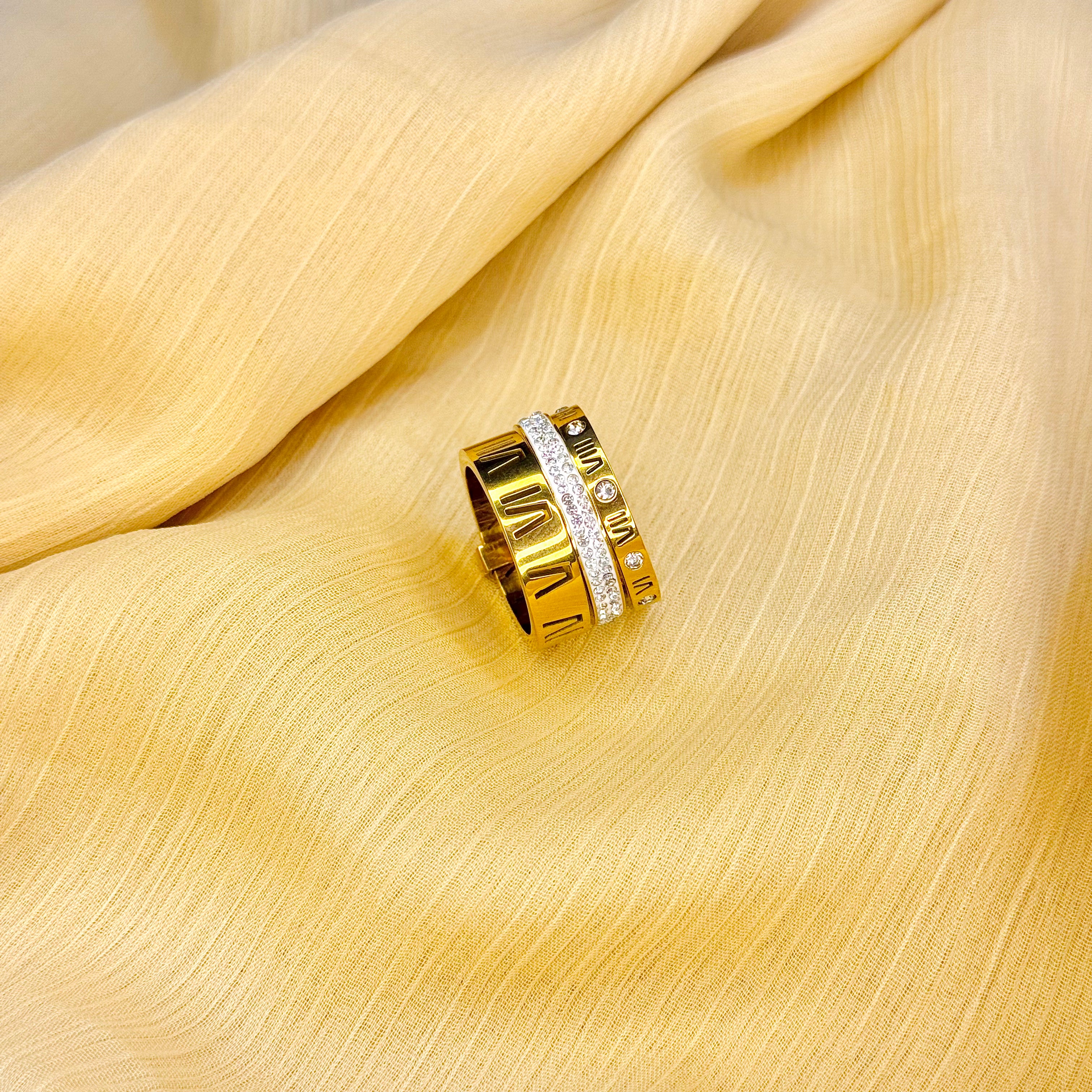 Roman Radiance Ring 3 in 1