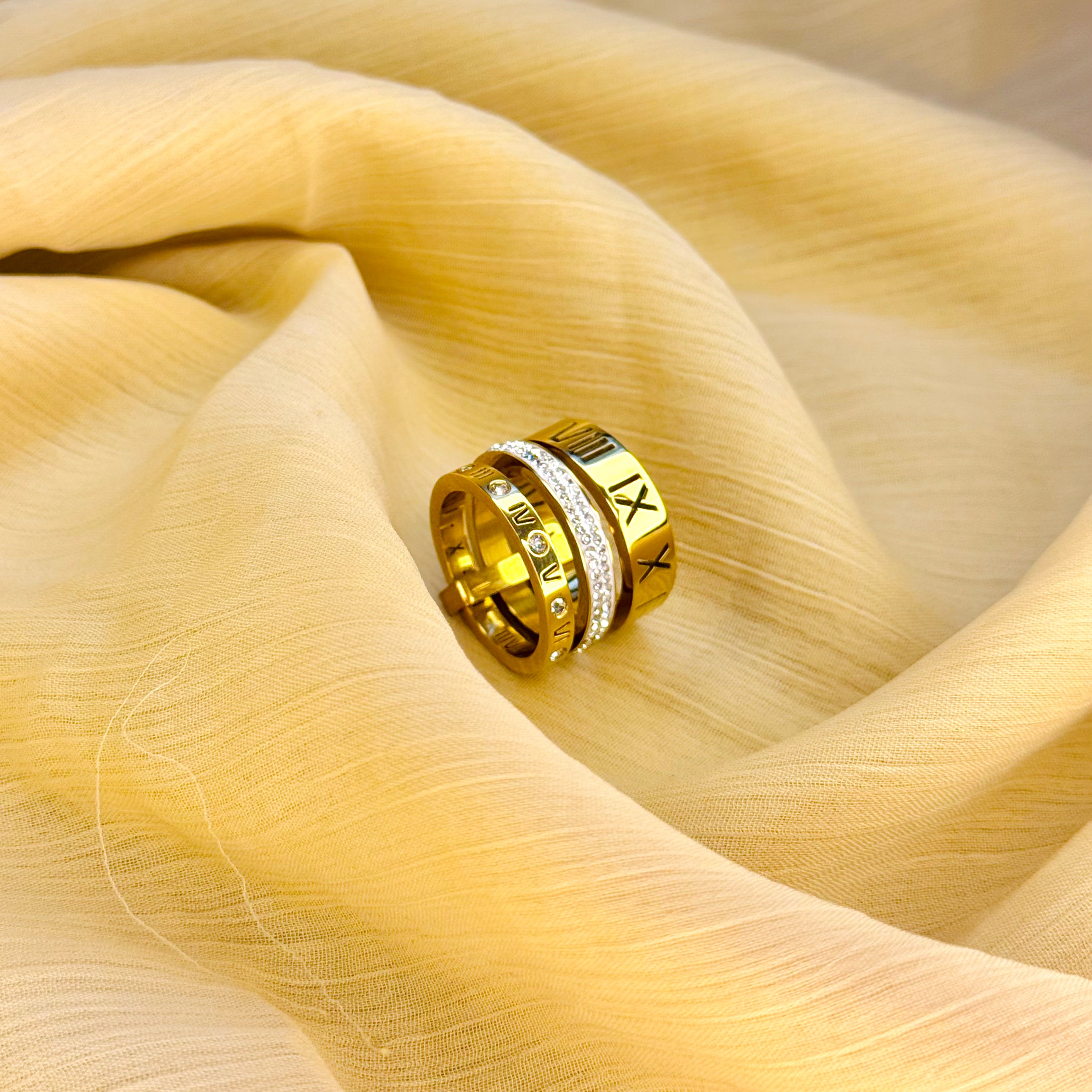 Roman Radiance Ring 3 in 1