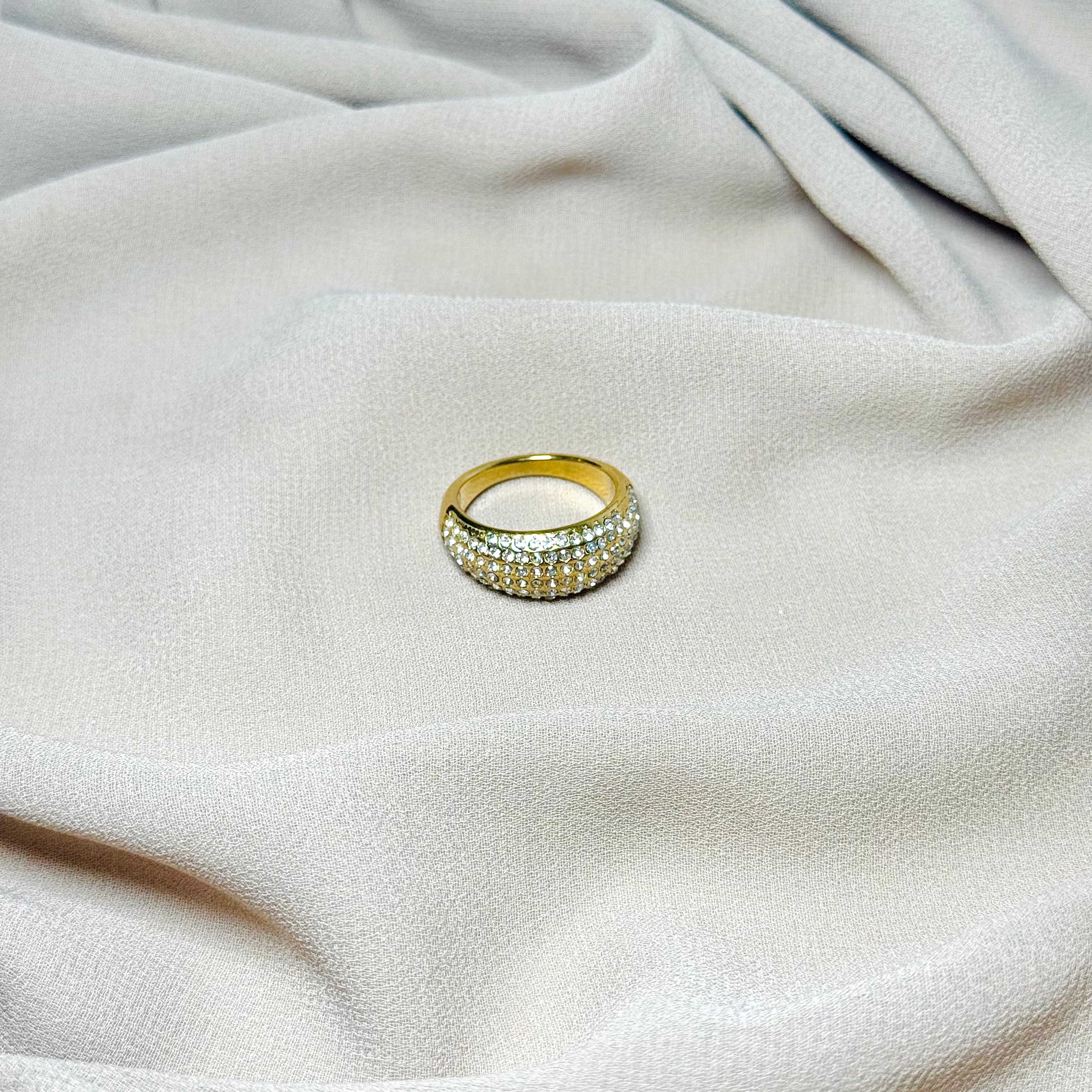 22k Luxe Zircon Ring