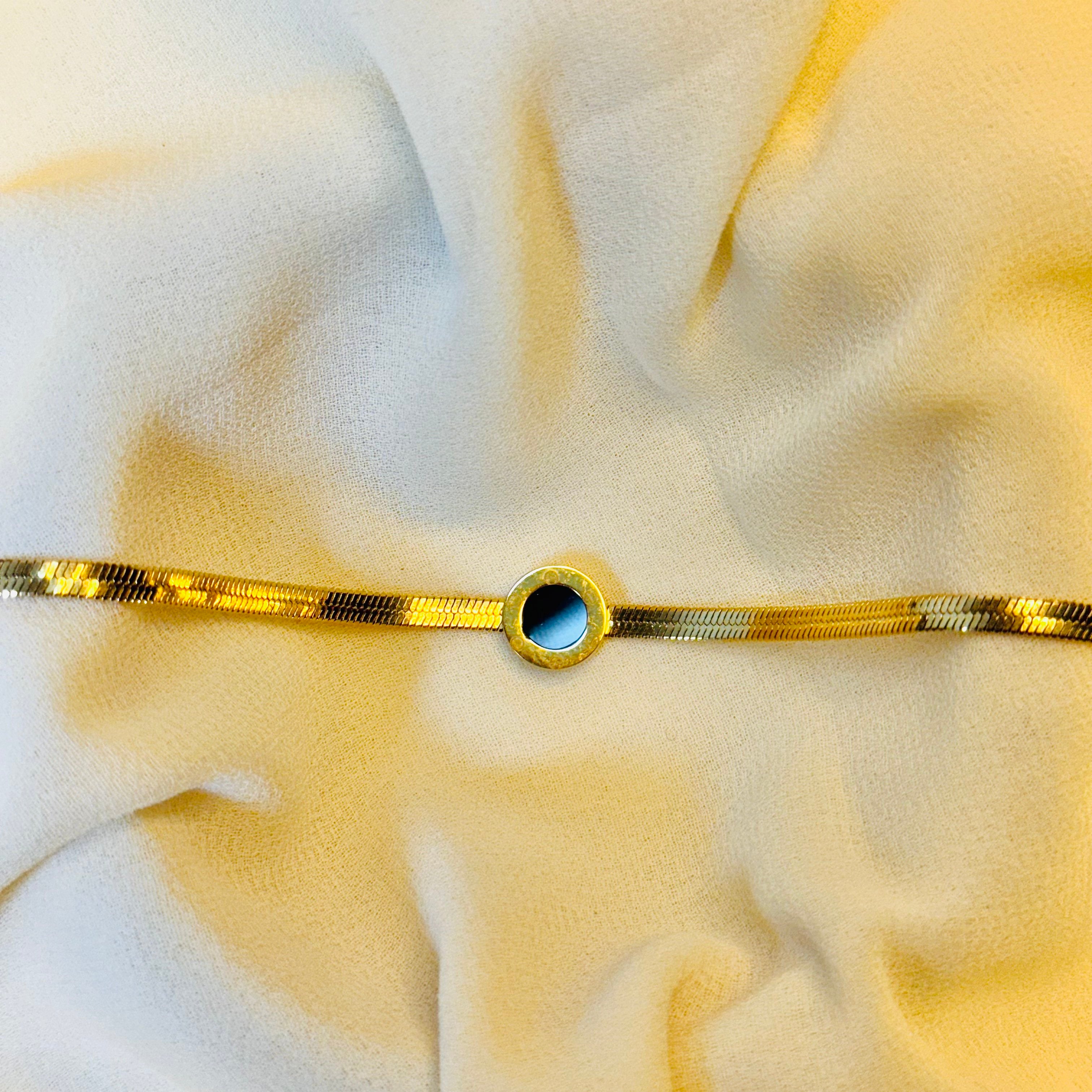 Chic Roman Numeral Chain Bracelet