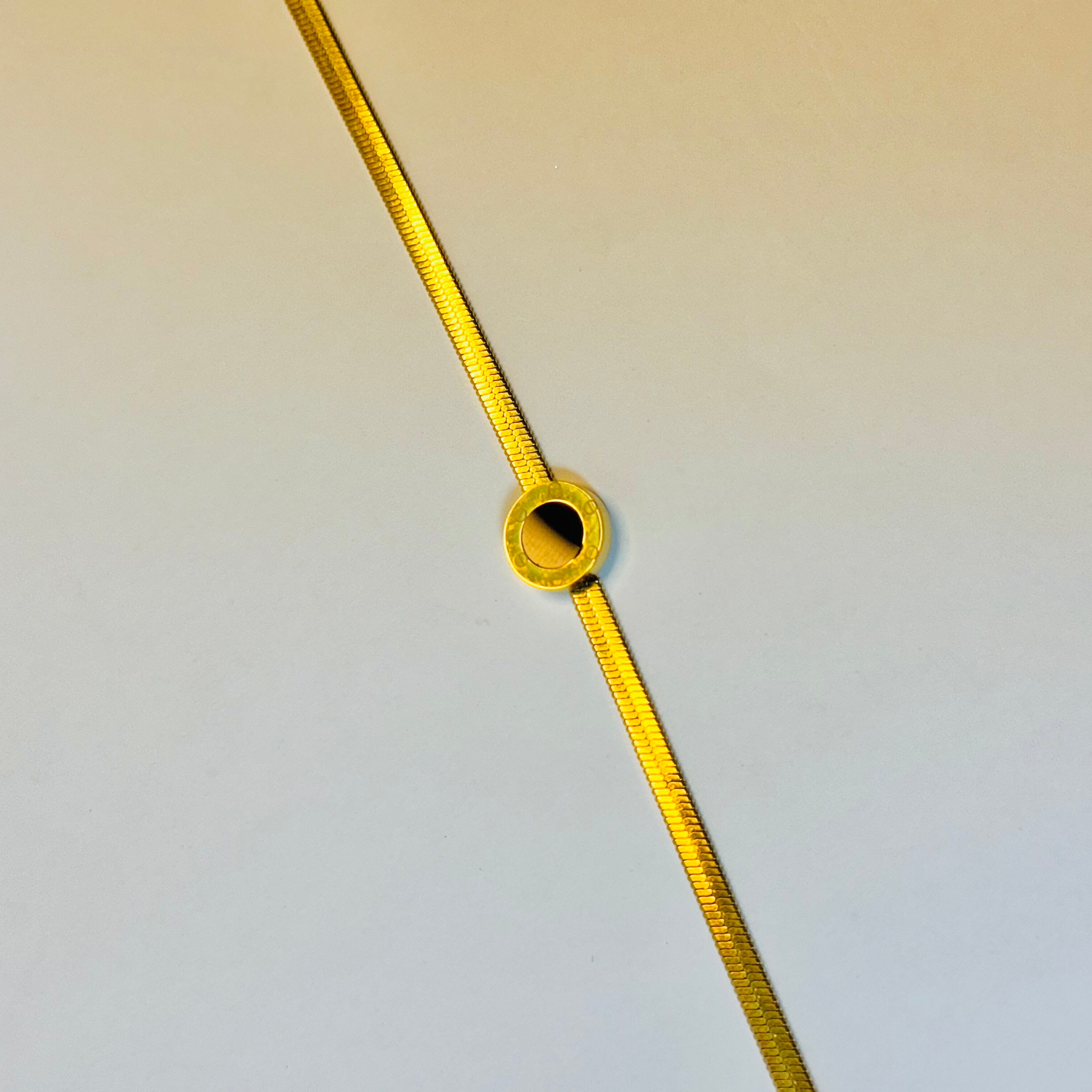 Chic Roman Numeral Chain Bracelet