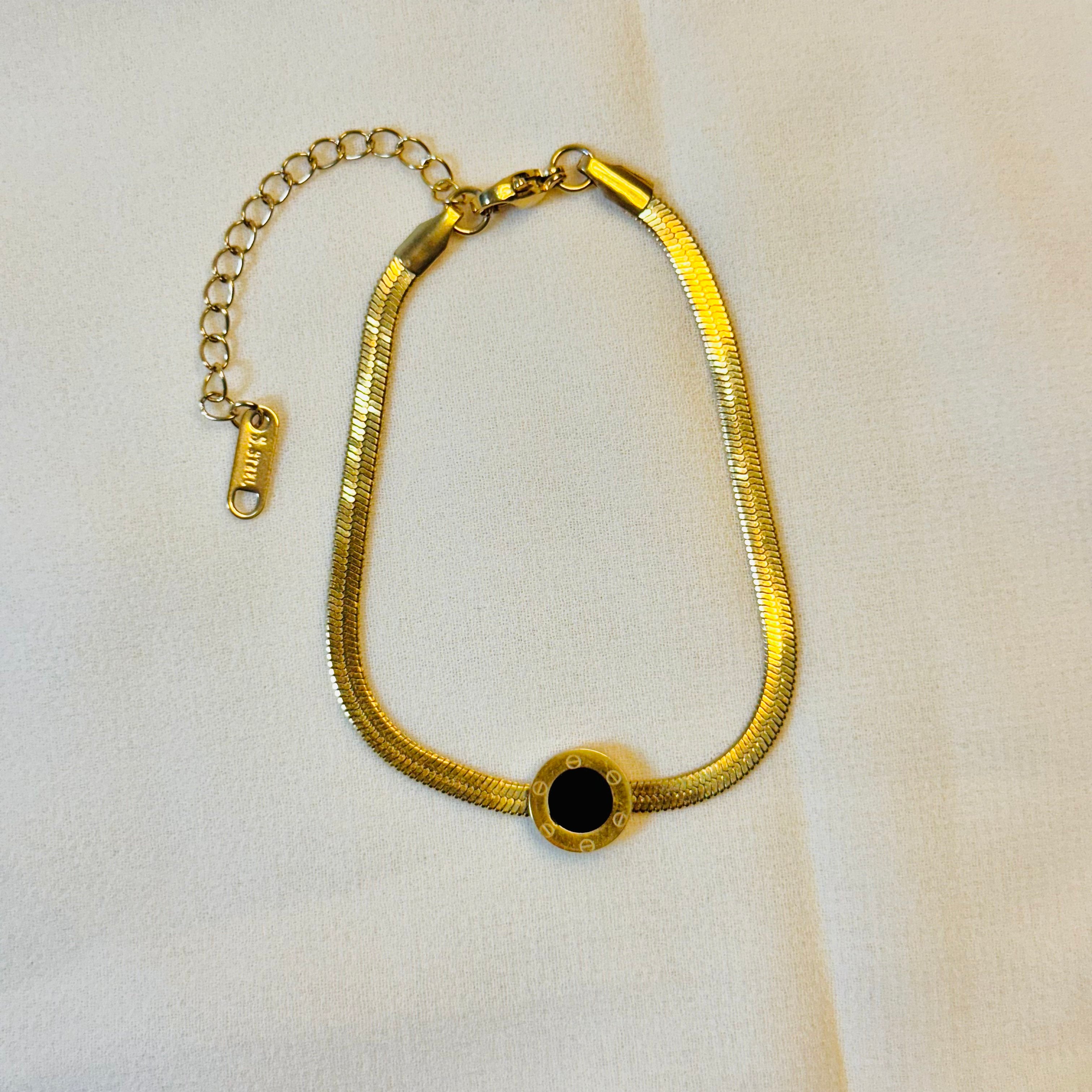 Chic Roman Numeral Chain Bracelet