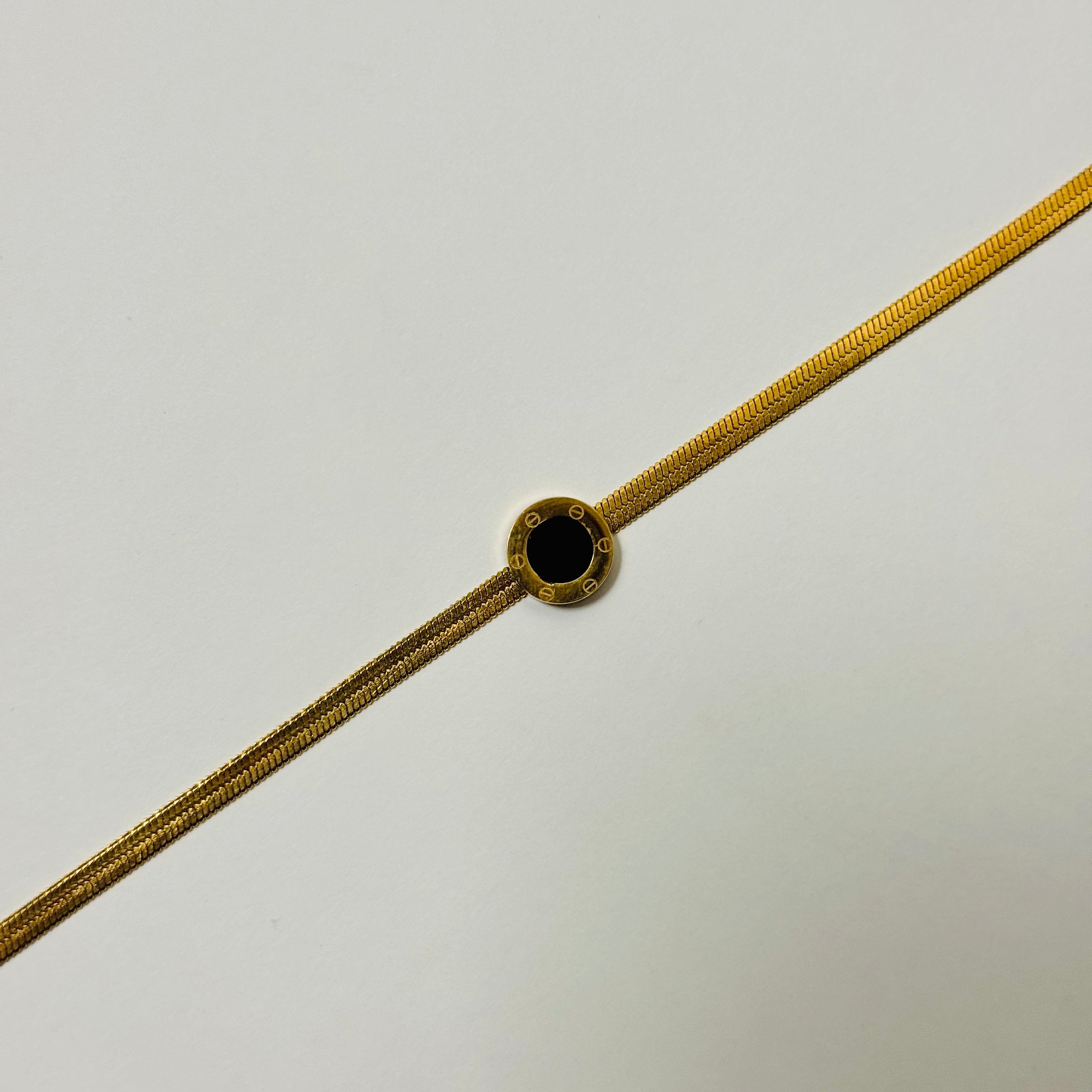 Chic Roman Numeral Chain Bracelet