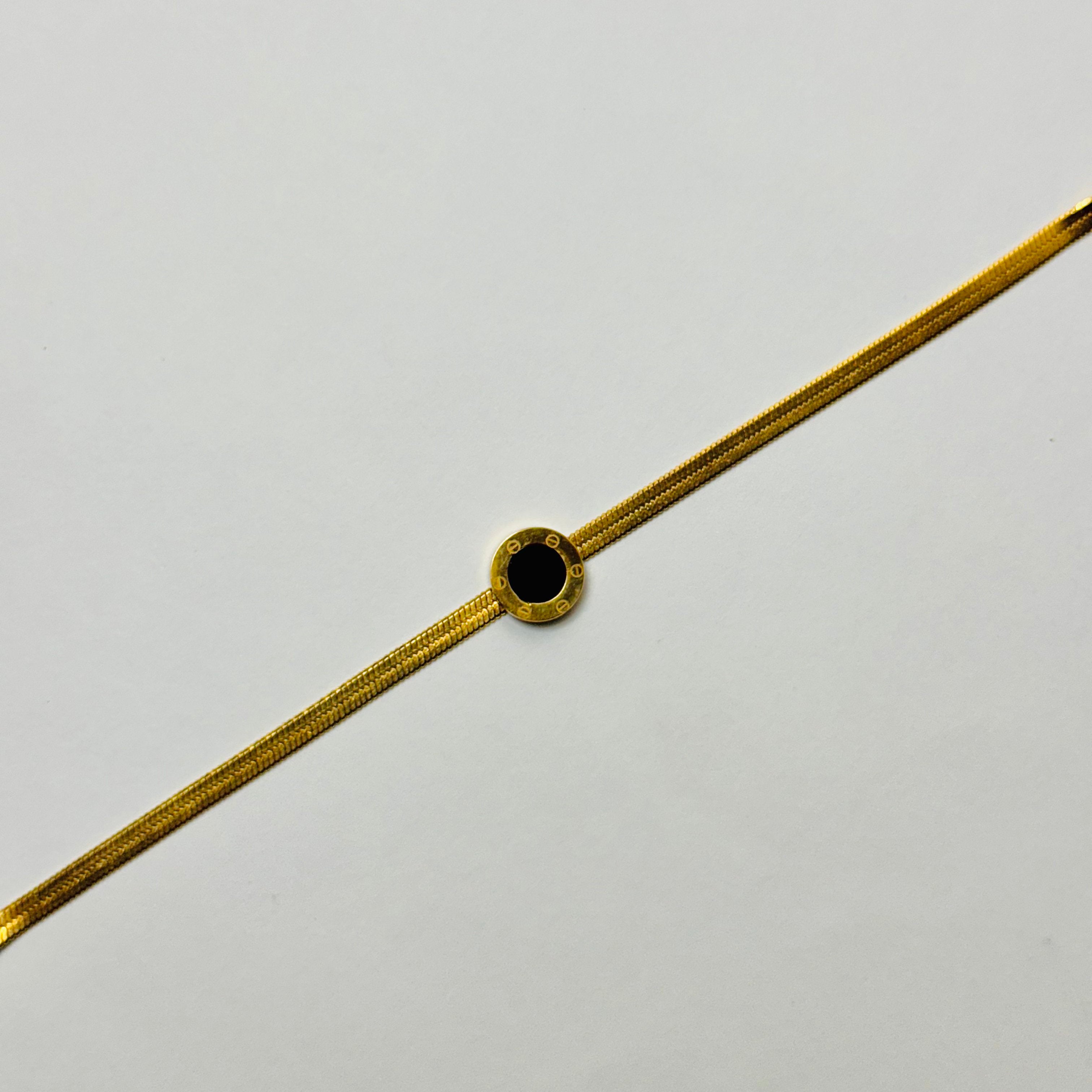 Chic Roman Numeral Chain Bracelet