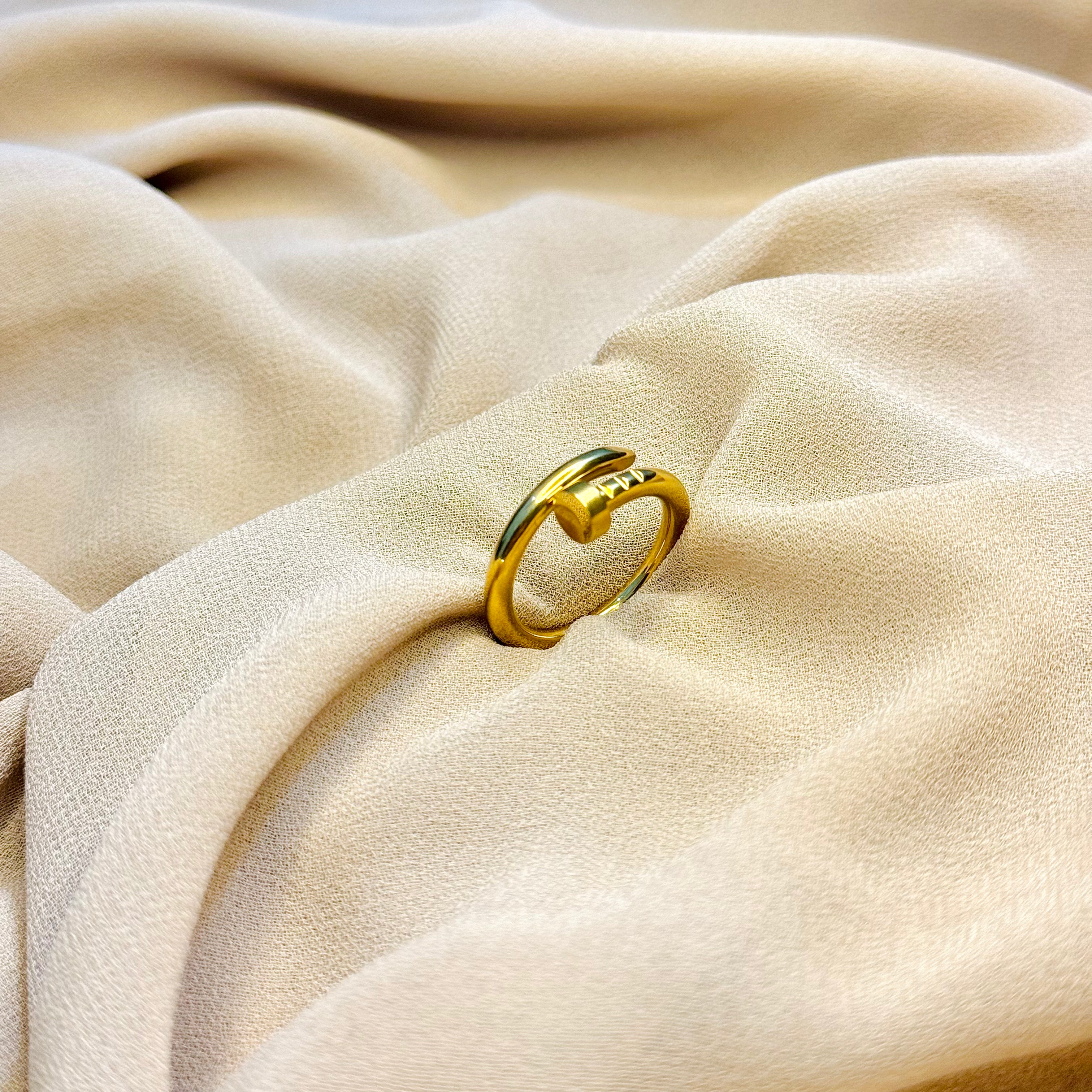 Stainless Steel Nail Ring