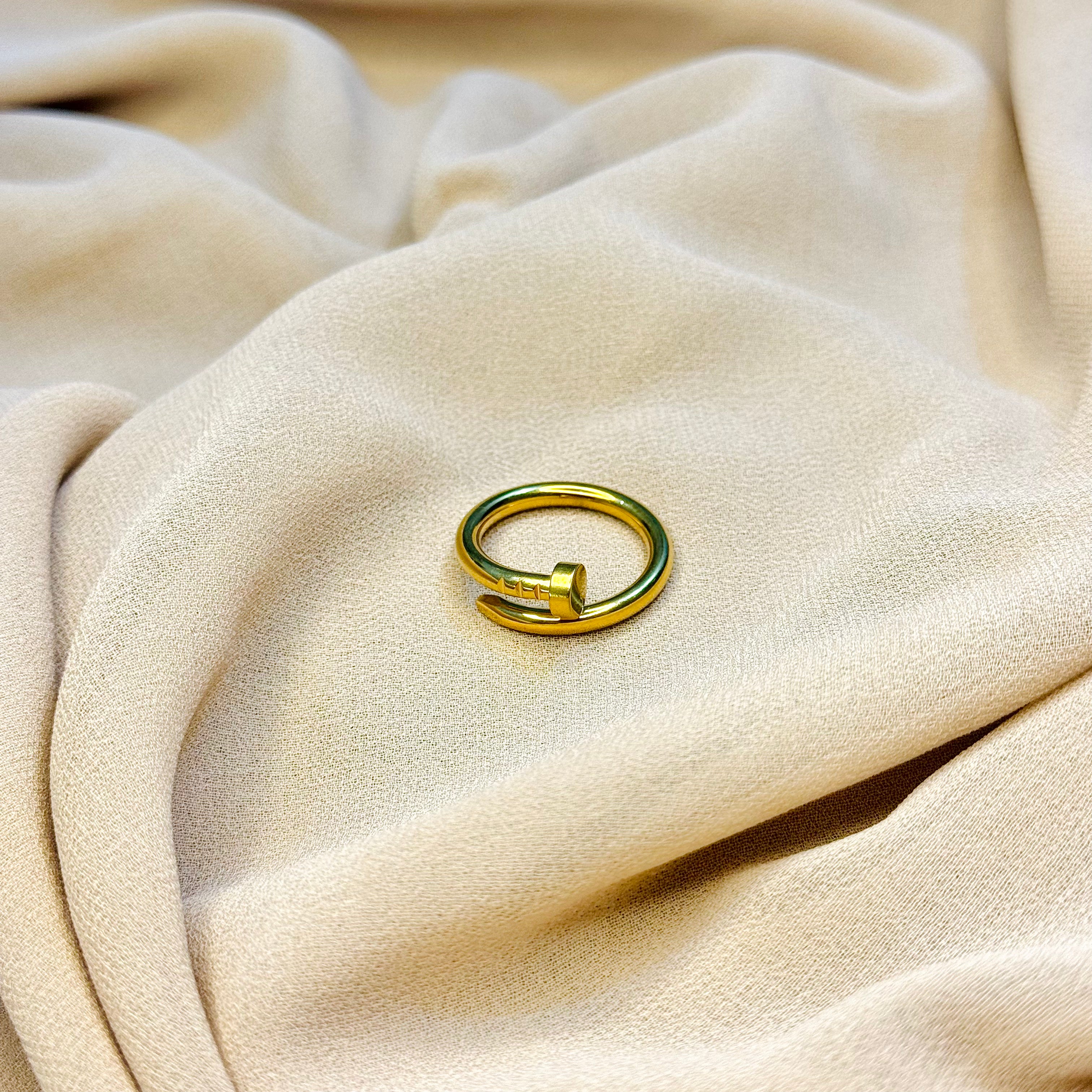 Stainless Steel Nail Ring