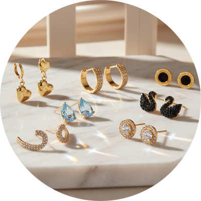 Women's Earrings Jewelry Collection